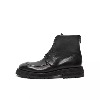 Autumn and winter new men's shoes washed old thick sole heightened wear-resistant high-top Martin boots men 150901