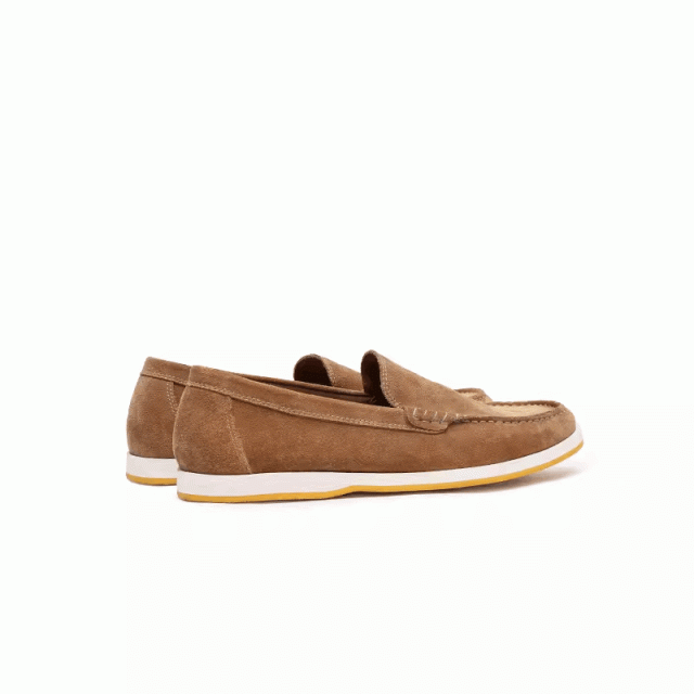 New style boat shoes suede comfortable versatile soft sole lazy shoes flat heel leather shoes men summer 141226