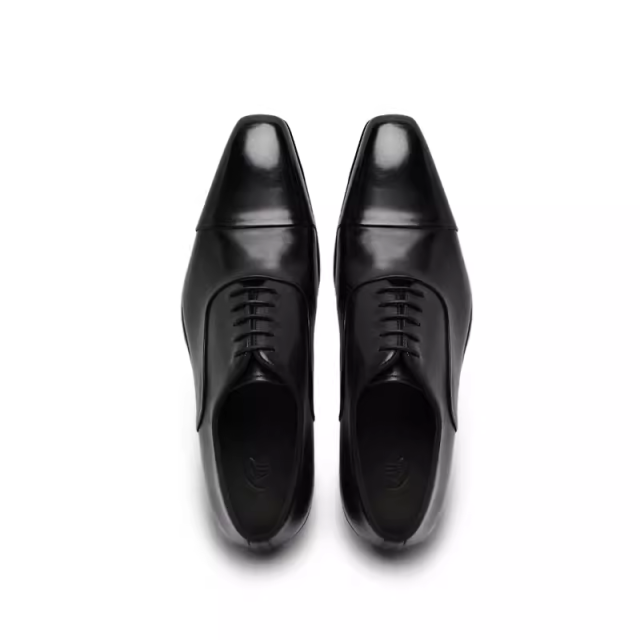 Autumn men's shoes three-joint handmade leather shoes men's formal business Oxford shoes groom's wedding shoes 137703