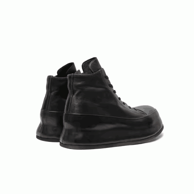 New autumn and winter non-slip wear-resistant handmade horse leather high-top men's shoes thick-soled Martin leather boots HA1-3