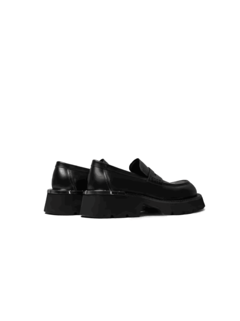 British style loafers men's thick-soled commuting height-enhancing casual leather shoes men's slip-on summer 149003