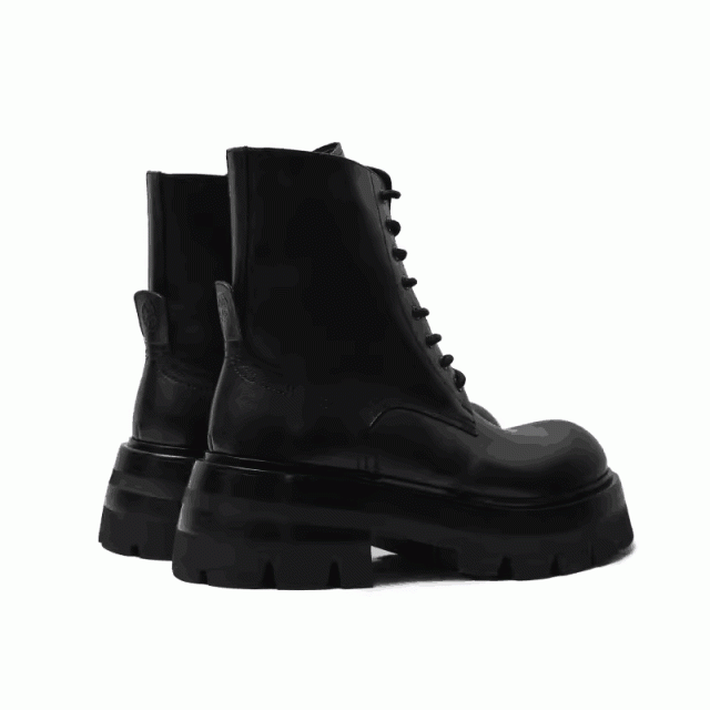 Winter Martin boots men's British style genuine leather high-top leather shoes mid-top workwear motorcycle boots 152003