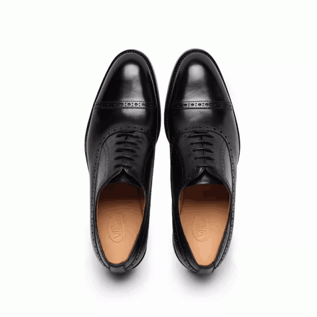 Men's leather shoes autumn and winter carved British yuppie leather shoes Oxford shoes wedding shoes men's shoes 108701